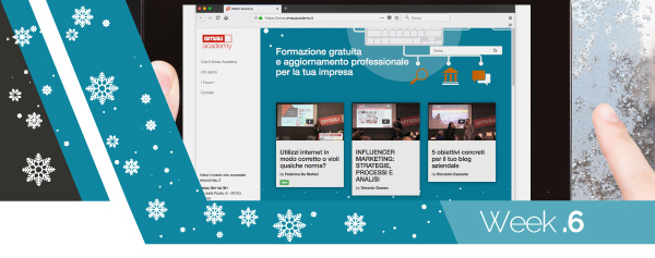 Week 6 - Smau Academy | Winter Edition: programmatic ADV, LinkedIn per il Business, Social Media Listening